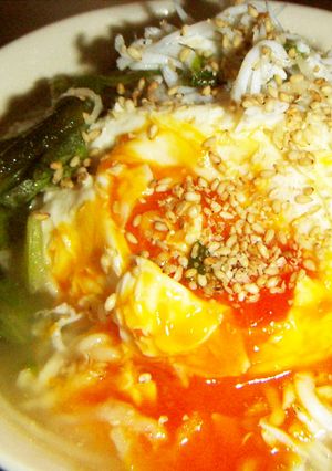 サッポロ一番塩しらすラーメン-レシピのメイン写真