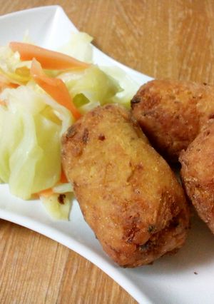 パン粉なしマッシュポテトのコロッケ-レシピのメイン写真