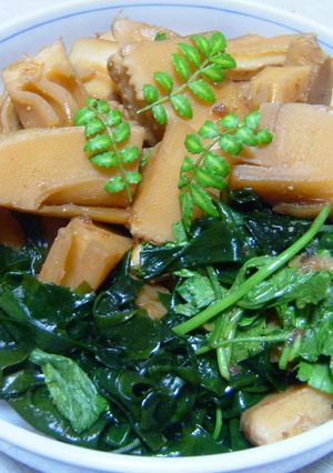 日本人がハマる味！圧力鍋でタケノコ土佐煮-レシピのメイン写真
