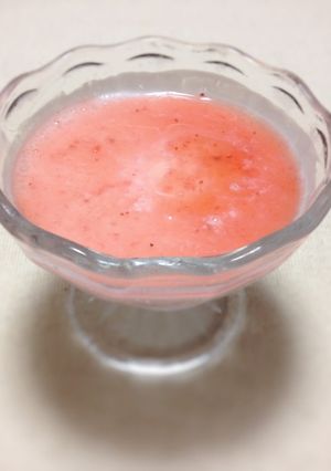 あまおうのフローズンヨーグルト-レシピのメイン写真