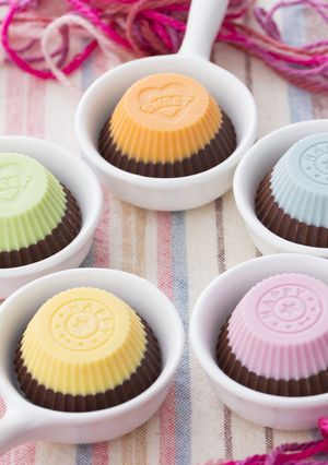 バレンタイン★ビッグ2段シリアルチョコ-レシピのメイン写真