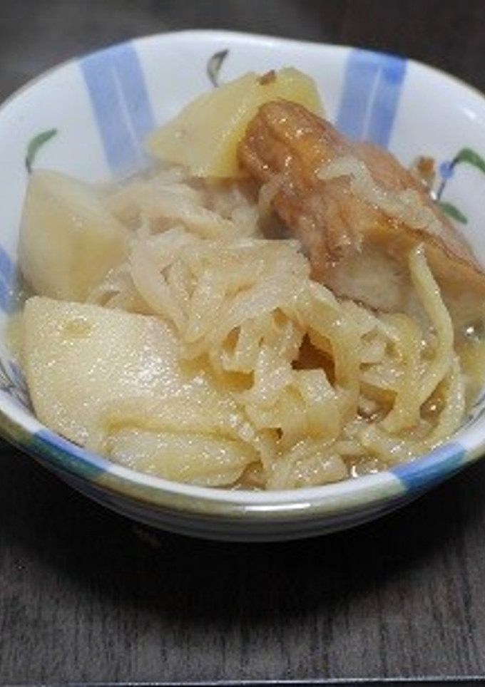 切り干し大根とジャガイモの煮物-レシピのメイン写真
