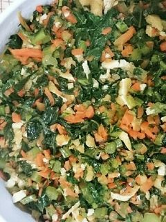 にんじんと大根の葉と油揚げの炒め物ご飯◎-レシピのメイン写真