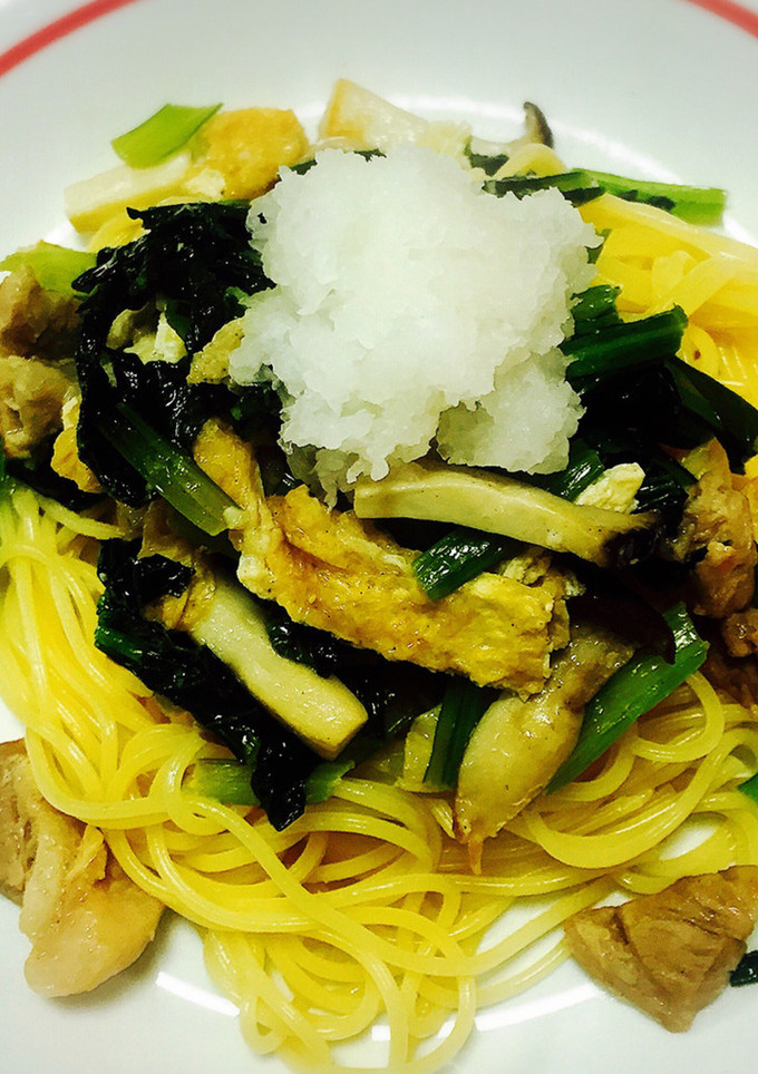 簡単さっぱり和風パスタ-レシピのメイン写真