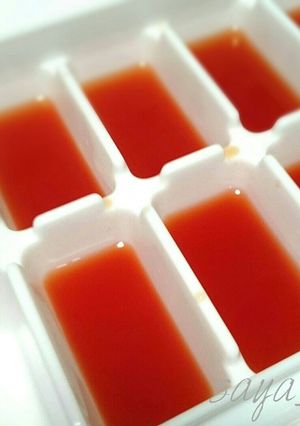 トマトピューレの保存まで【離乳食】-レシピのメイン写真
