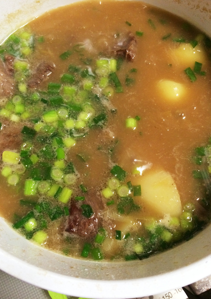 牛肉とじゃがいもの土手煮風-レシピのメイン写真