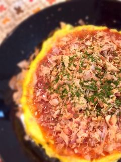キャベツたっぷり☆お好み卵焼き-レシピのメイン写真