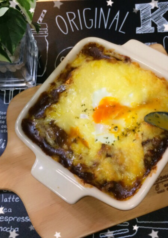 卵がとろとろ〜★濃厚カレードリア-レシピのメイン写真