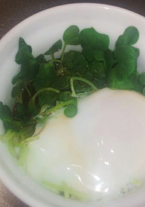 かいわれ卵のポン酢蒸し☆-レシピのメイン写真
