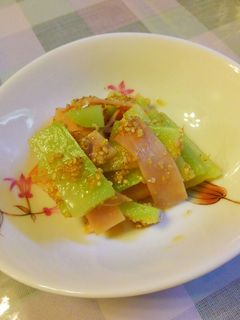 ブロッコリーの茎の中華和え-レシピのメイン写真