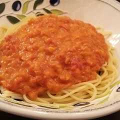 圧力鍋で作る渡り蟹のトマトクリームパスタ-レシピのメイン写真
