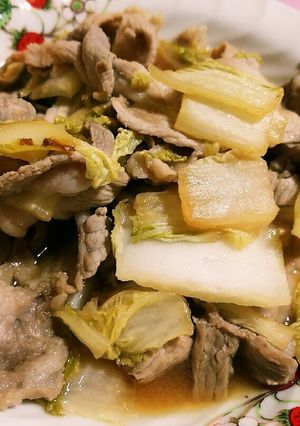 豚肉と白菜のさっぱり炒め-レシピのメイン写真