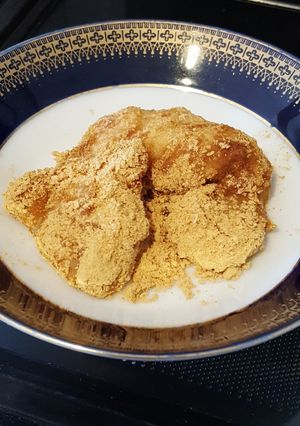 お正月の余ったお餅できなこ餅(レンジで)-レシピのメイン写真