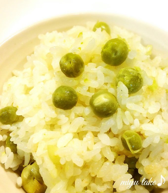 豆ごはん2 Wrinkle-free and colorful] Recipe for Shio Koji Bean Rice