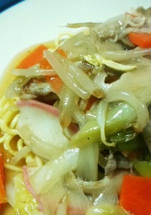 あっさり味の野菜たっぷり！あんかけ麺-レシピのメイン写真
