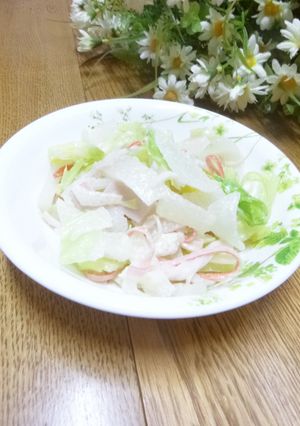 キャベツと大根のチーズ風味 温サラダ-レシピのメイン写真