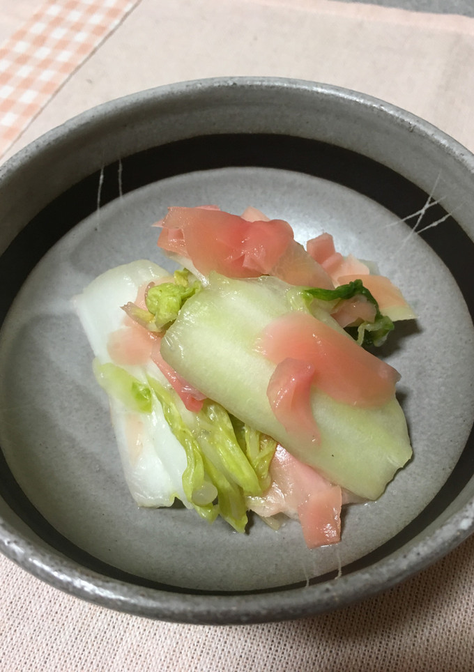 白菜の簡単漬け物♪-レシピのメイン写真