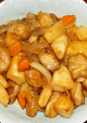 ママ、くせになる～！パクパク酢鶏もどき-レシピのメイン写真
