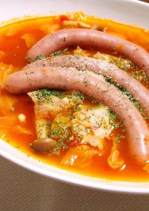 キャベツたっぷり✼トマトスープ-レシピのメイン写真