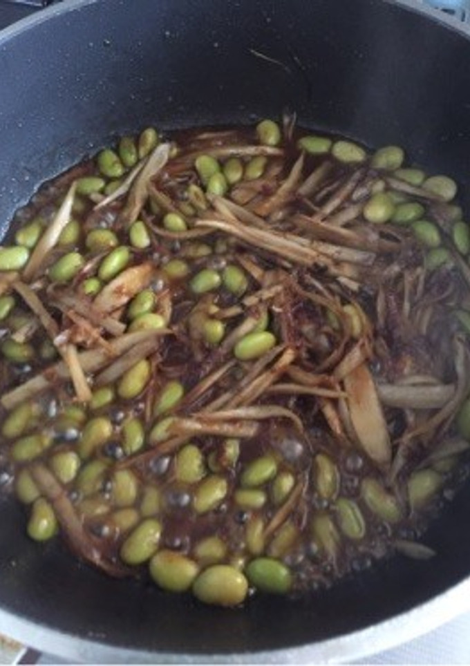 豆とごぼうの味噌甘炒め♫-レシピのメイン写真