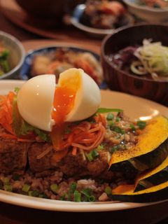 厚揚げステーキひき肉餡かけ丼玉子のせ-レシピのメイン写真