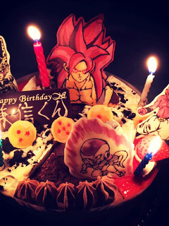 誕生日ケーキ☆ドラゴンボール デコチョコ-レシピのメイン写真