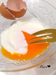 簡単3分!ポーチドエッグの作り方-レシピのメイン写真