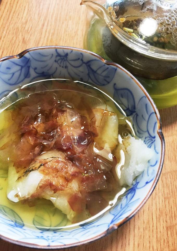 焼いたおもちでお茶漬け-レシピのメイン写真