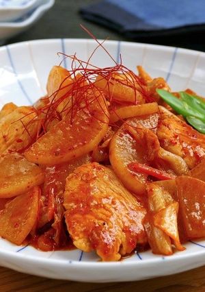 鶏大根キムチ-レシピのメイン写真