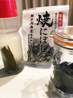 昆布と煮干しでほっとくお出汁!-レシピのメイン写真