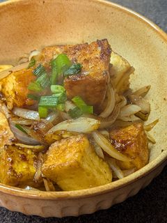 焼肉のたれでしっかり味!厚揚げ玉ねぎ焼き-レシピのメイン写真