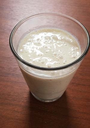 便秘解消☆豆乳バナナヨーグルトスムージー-レシピのメイン写真