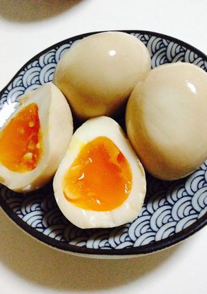 我が家の味付け卵-レシピのメイン写真