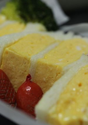 オムレツのサンドイッチ チーズ&プレーン-レシピのメイン写真