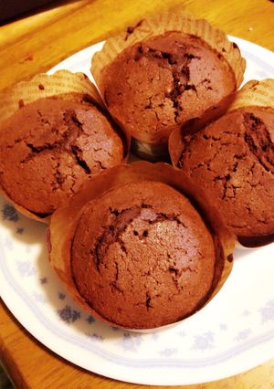 濃厚チョコレートマフィン-レシピのメイン写真
