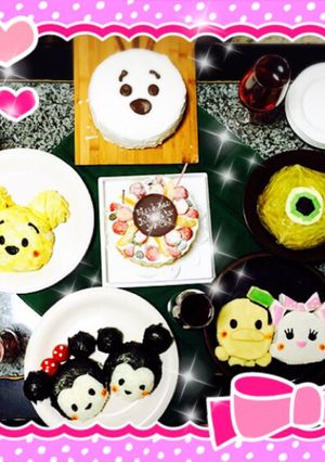 ☆☆ツムツムで誕生日パーティー☆☆-レシピのメイン写真