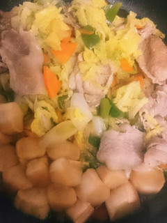 野菜たっぷり☆豚肉の甘辛炒め煮-レシピのメイン写真