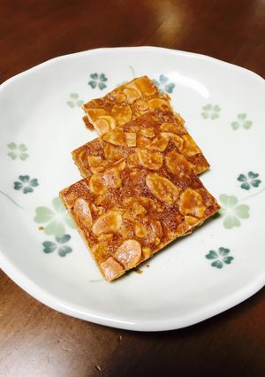 アーモンドスライスクッキー-レシピのメイン写真
