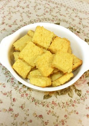 糖質制限！ココナッツレモンクッキー-レシピのメイン写真