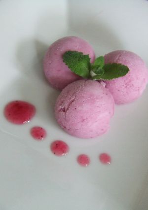 ブルーベリー✿フローズンヨーグルト-レシピのメイン写真