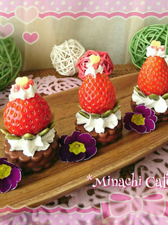 エンゼルパイで簡単❤可愛いプチケーキ-レシピのメイン写真