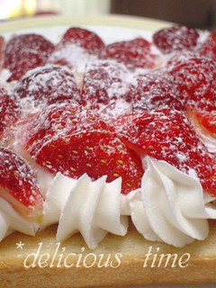 トーストでスイーツ☆いちごハニークリーム-レシピのメイン写真