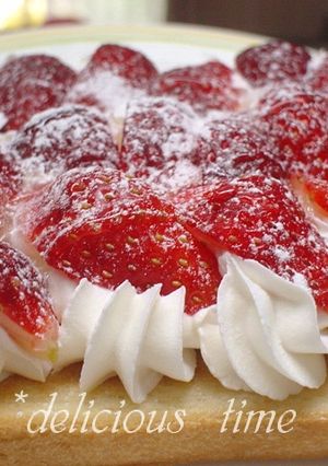 トーストでスイーツ☆いちごハニークリーム-レシピのメイン写真