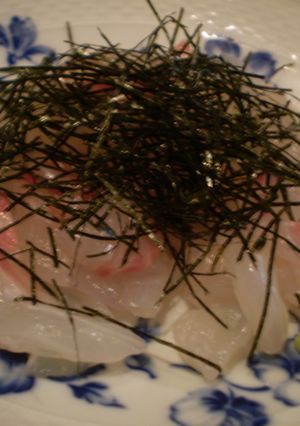 簡単！鯛の細造り-レシピのメイン写真