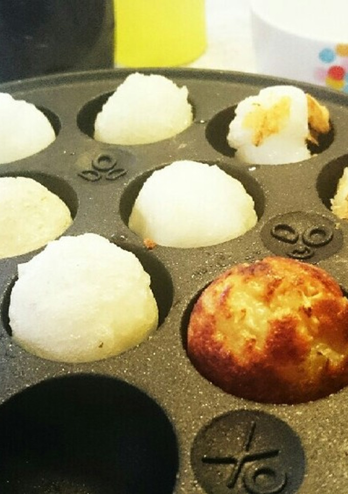 たこ焼き器で餅焼いてみました♪-レシピのメイン写真