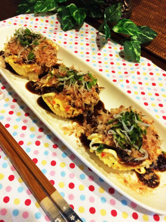 気になる血糖値♪カップ豆腐お好み焼-レシピのメイン写真