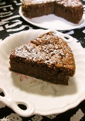 ヘルシー☆しっとりチョコレートケーキ-レシピのメイン写真