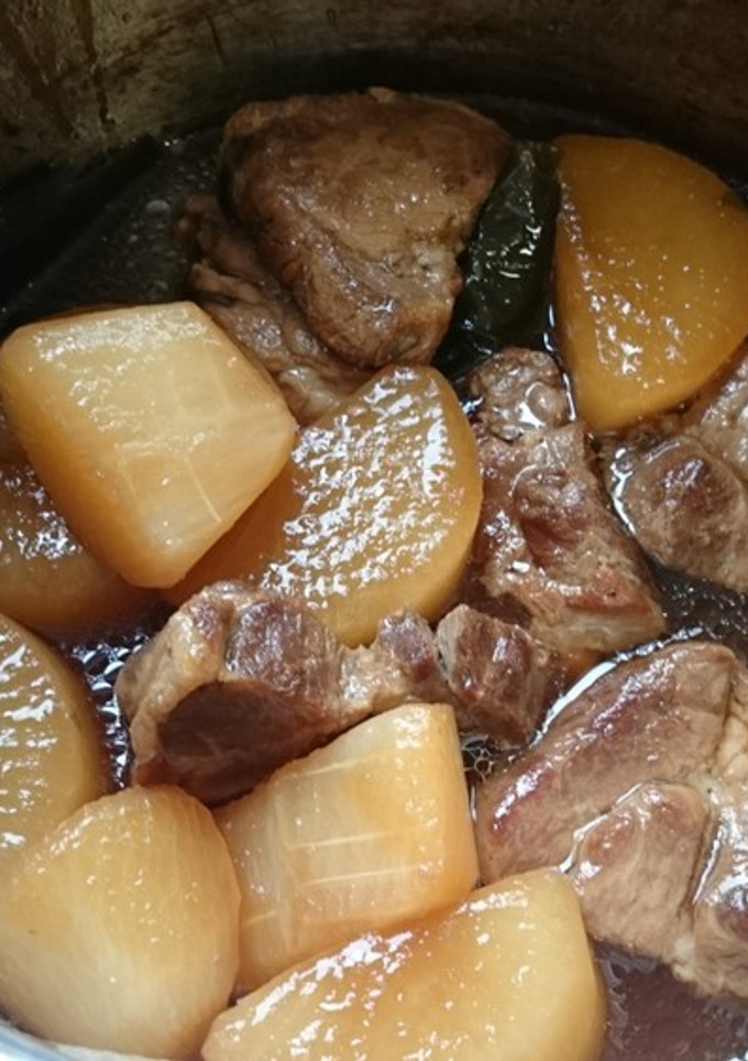 豚肉と大根の煮物-レシピのメイン写真