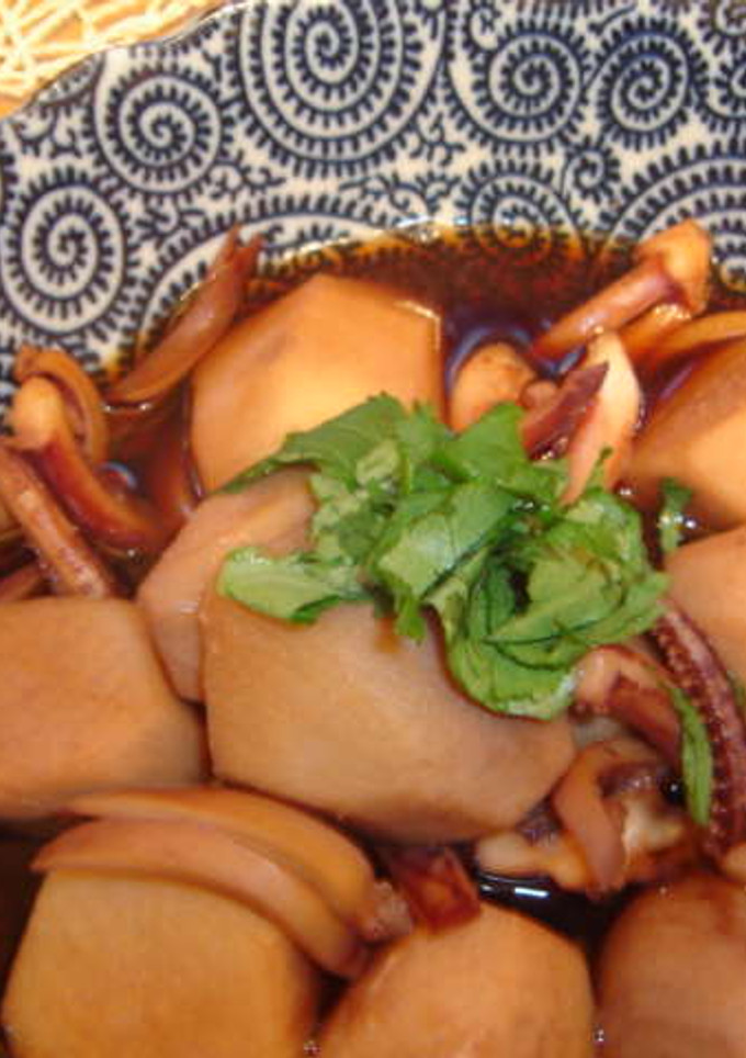 イカと里芋の煮物-レシピのメイン写真