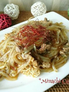 安い♪簡単♪もやしのあんかけ焼そば-レシピのメイン写真